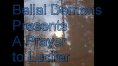 PRAYER TO LUCIFER