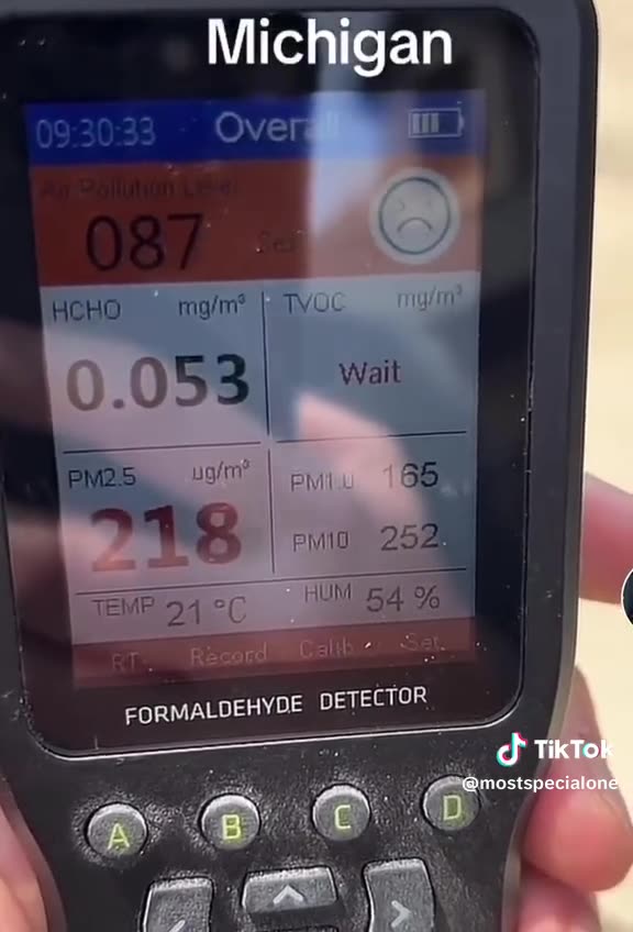 Formaldehyde detector