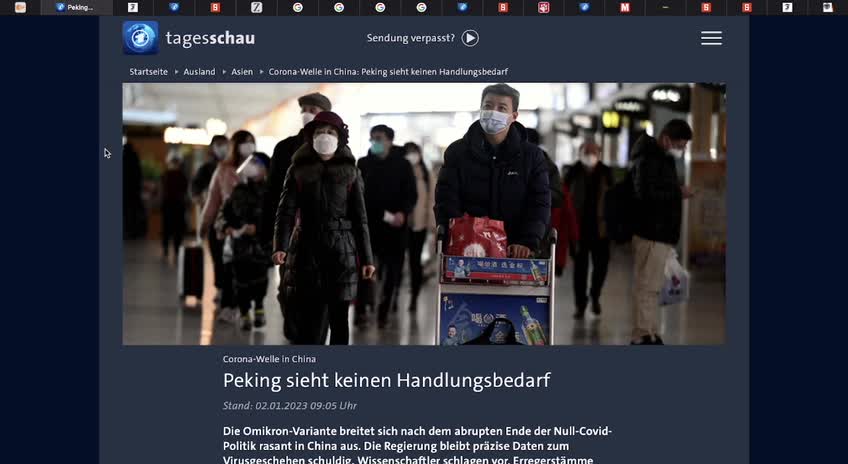 Die zweite Pandemie: Verbreitet China ein neues Virus?