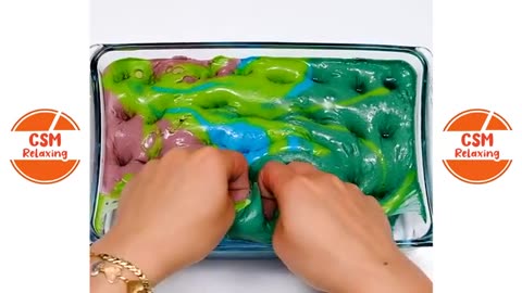 Slime relaxing video