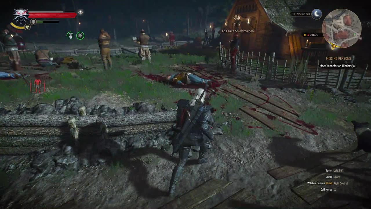 The Witcher 3 contract in the heart of the woods part 4 choosing sven side