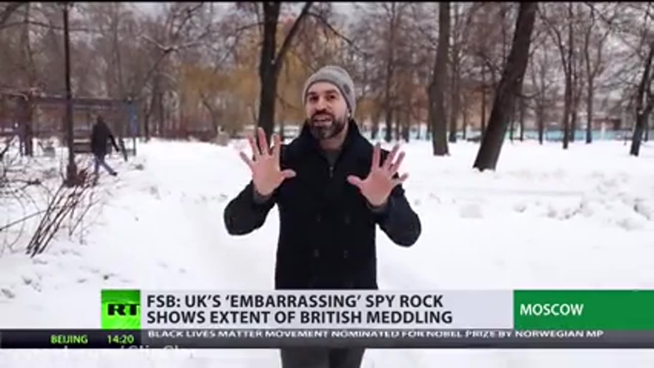 Alexey Navalny's right hand man meeting with MI6 agent