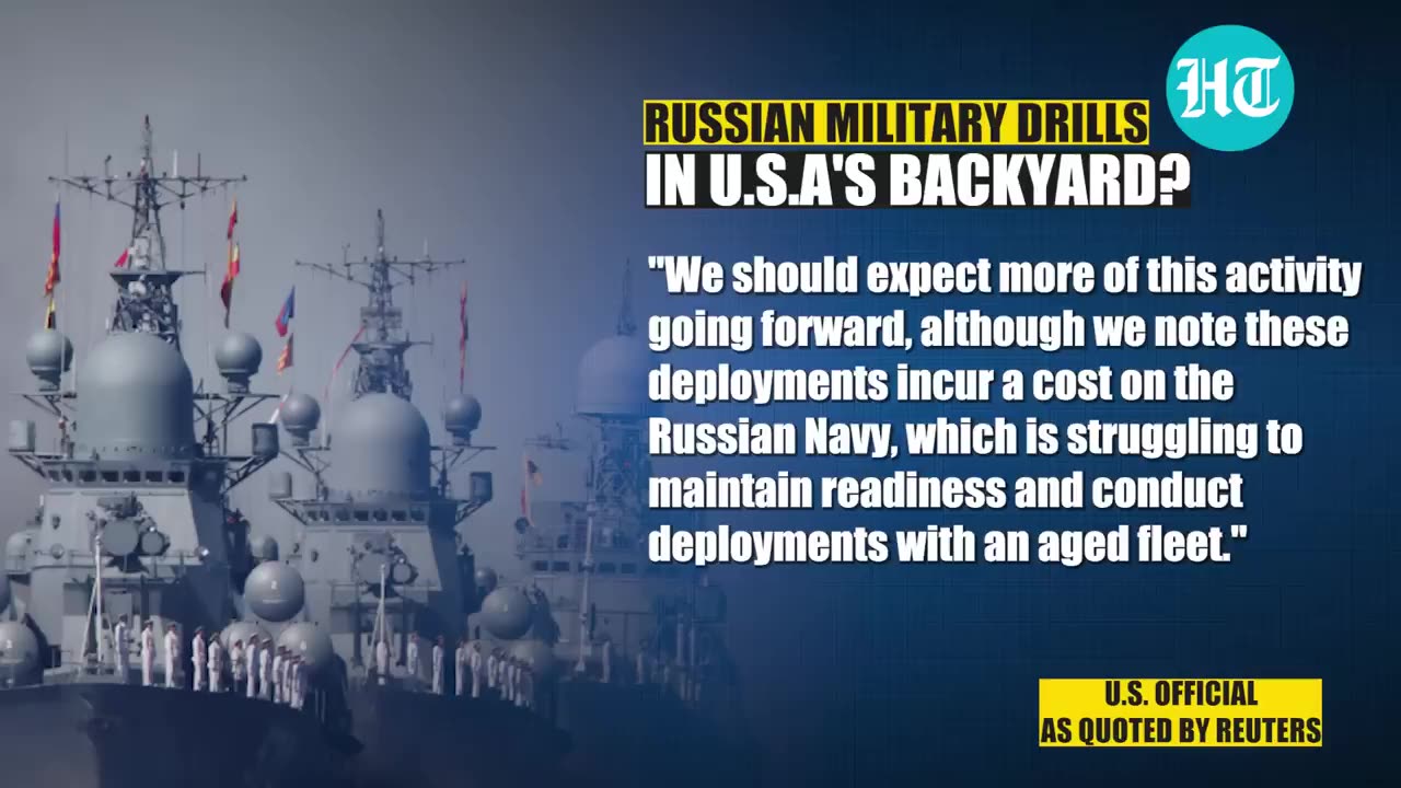 As West Ignores Putin's Threat, Russian Navy Heads To USA's Backyard? Watch What Moscow's Planning