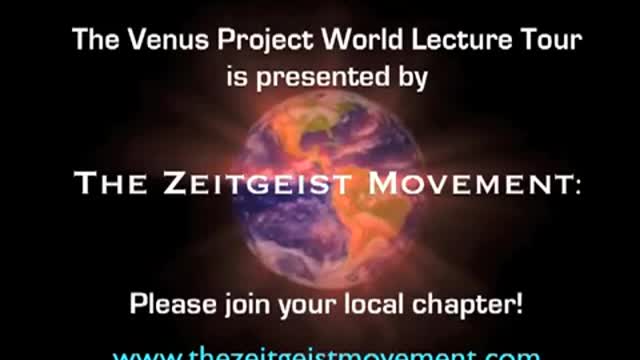 The Venus Project World Lecture Tour 2010 in Munich Germany