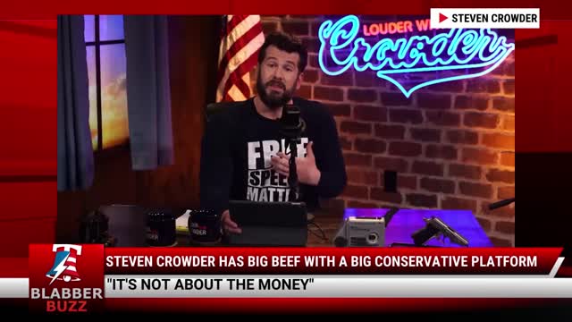 Steven Crowder Has BIG BEEF With A Big Conservative Platform