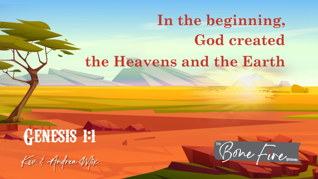 Genesis 1:1 (Kev&Andrea Mix) Bible Verse Lyric Video