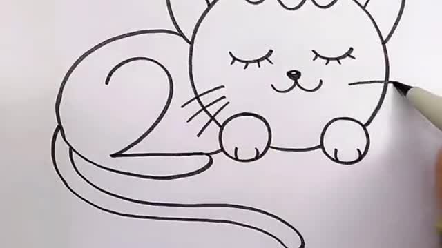 Draw Beautiful Cats Simplestrokes