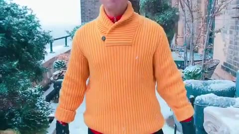 20171209 纽约下大雪了