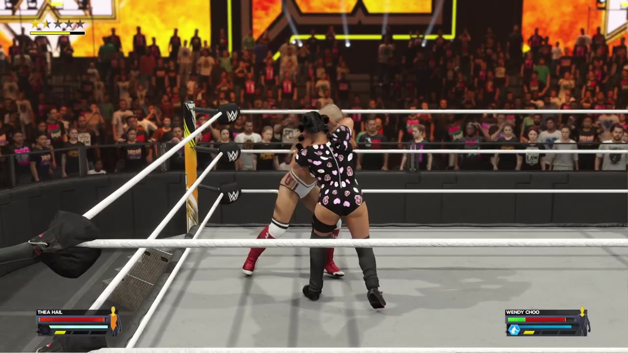 BlackMonkTheGamer - WWE 2K24: NXT Thea Hail VS Wicked Wendy Choo