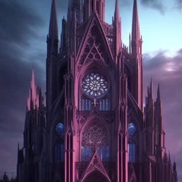 Gothic Architecture | Gothic Cathedrals | Flamboyant Gothic | Gothic Art | Digital Art | AI Art