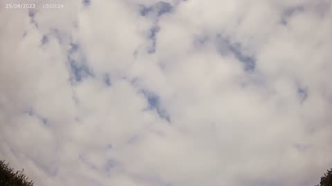Sky Timelapse #157 - 4K - 25/8/2023
