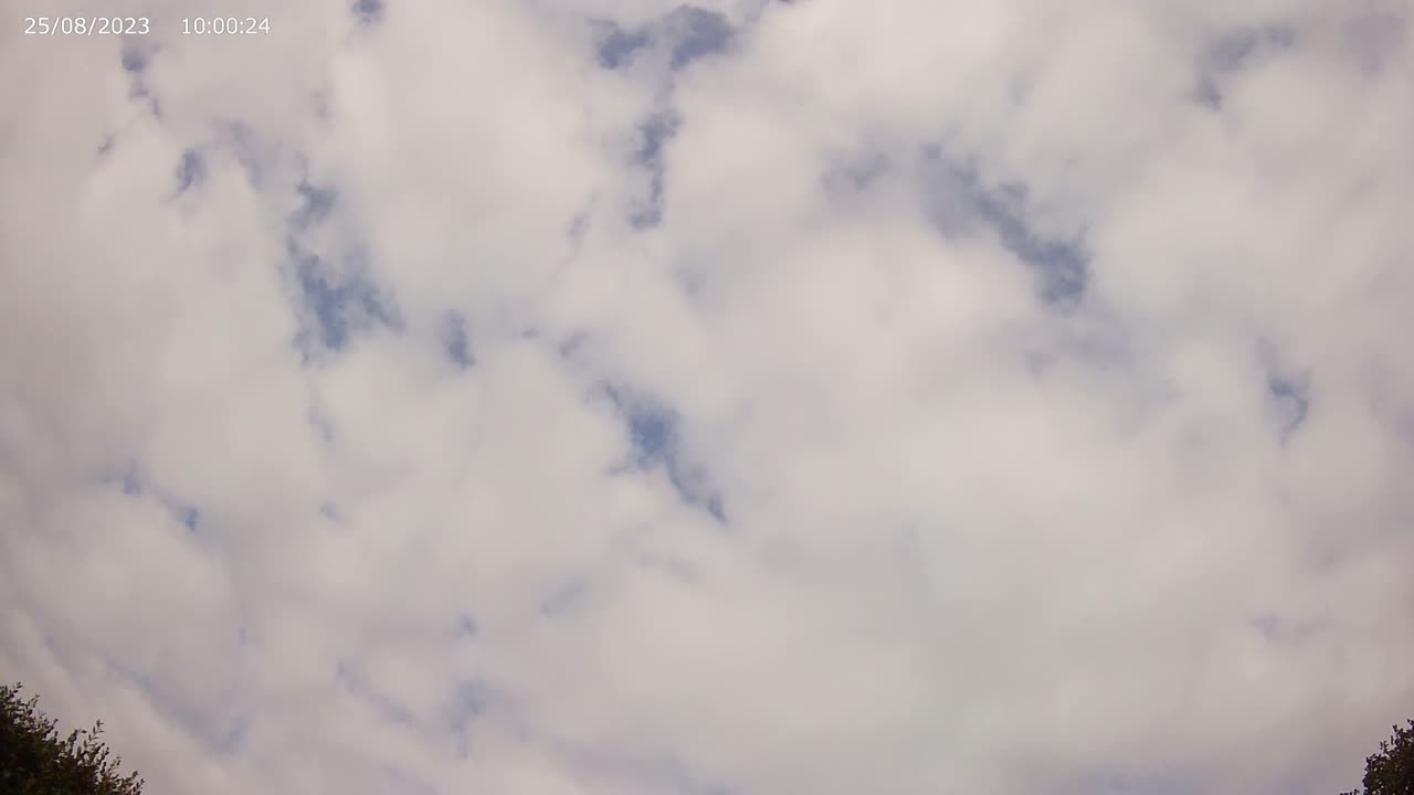 Sky Timelapse #157 - 4K - 25/8/2023