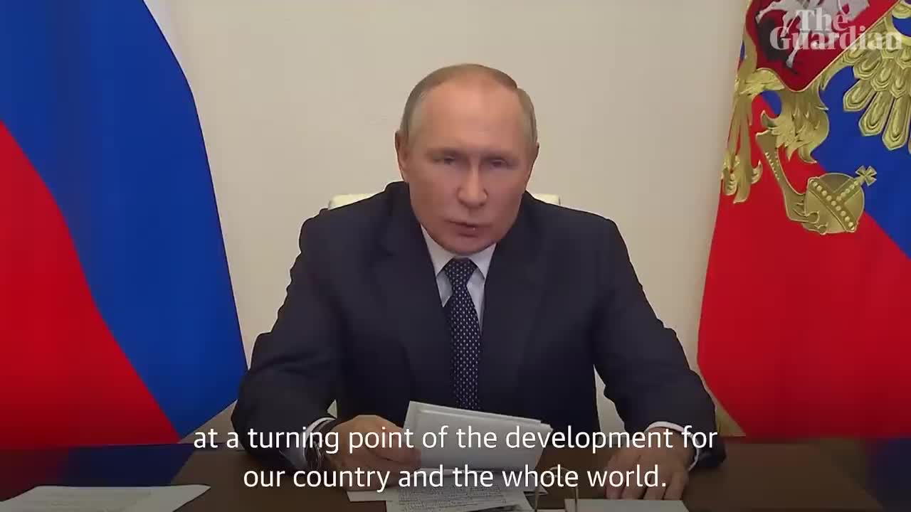 Putin appears to admit Russian losses in Ukraine