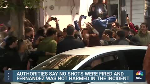 Video Shows Man Pulling Gun On Argentina’s Vice President