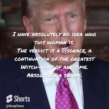 Donald Trump responds to the guilty verdict.