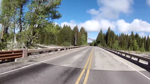 Teton Grand National Park - Traveling North toward Yellow Stone June 2015