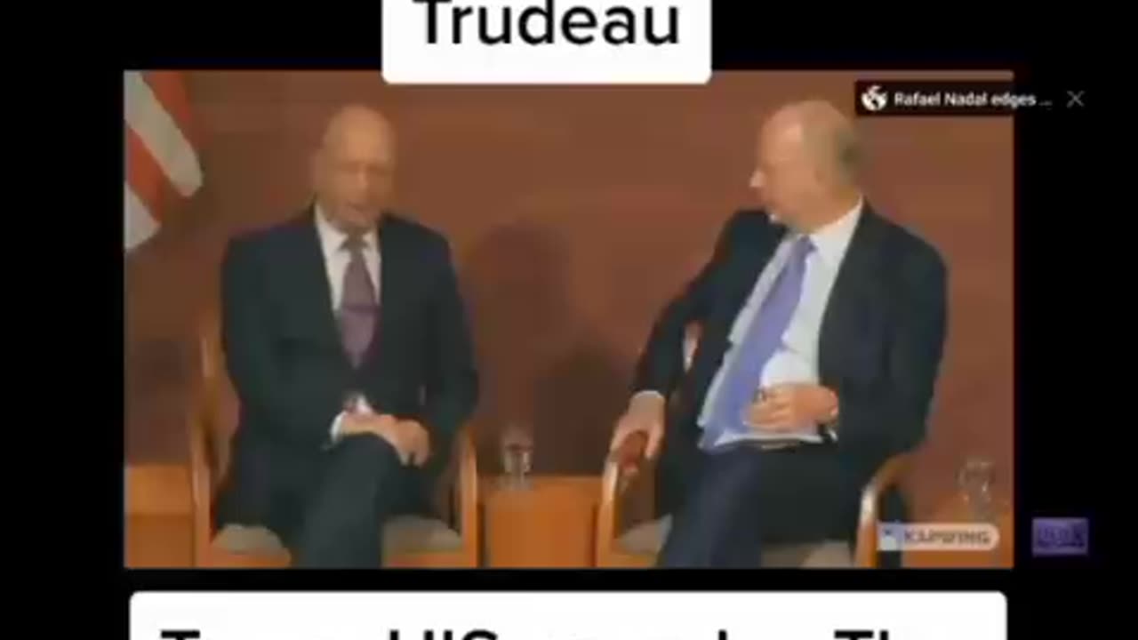 WEF - Swaub Bragging How He Got Leaders