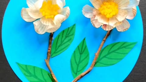 "Garlic Leaf Flower DIY Tutorial"