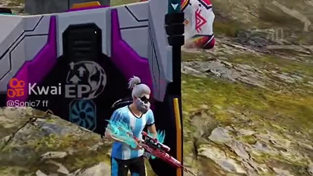 Brincando no free Fire