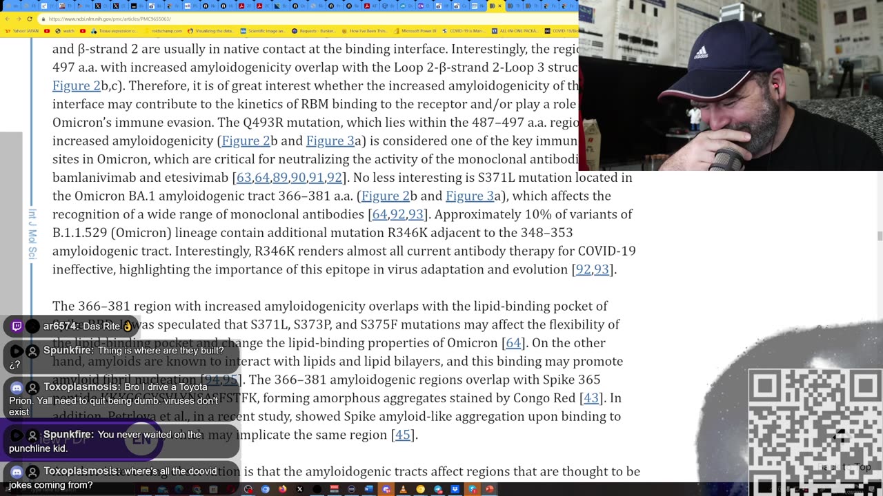 Tommy Robinson Chokes on ZOG, Latest (Omicron) PRION Data