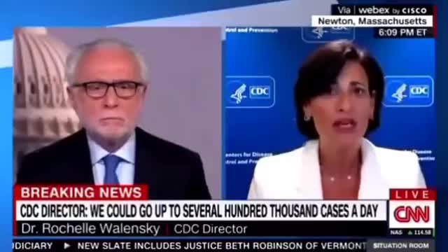 Biden's CDC director says what the vaccines can't do anymore "is prevent transmission." on cnn