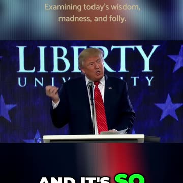 Why Trump Doesn't Ask God for Forgiveness