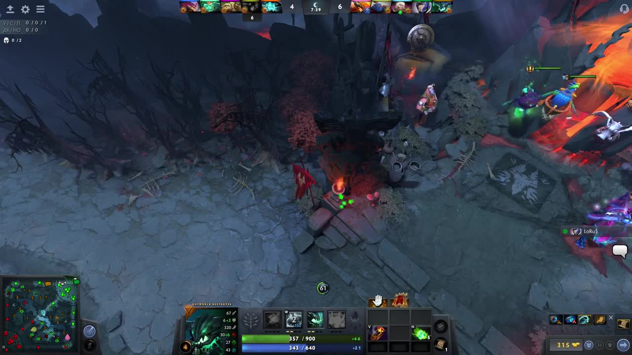 Dota 2 нубская игра на од