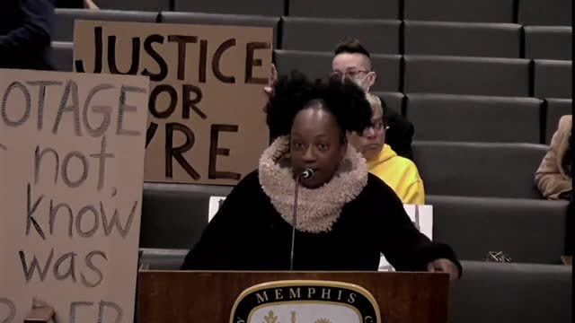 BLM leader calls for release of bodycam footage from Tyre Nichols case at Memphis City Council forum