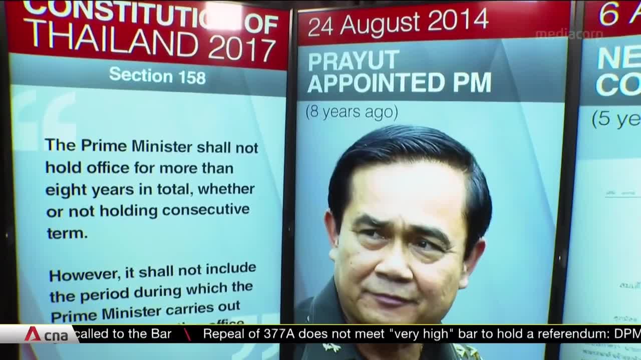 When is Thailand PM Prayut Chan-o-cha’s term ending?