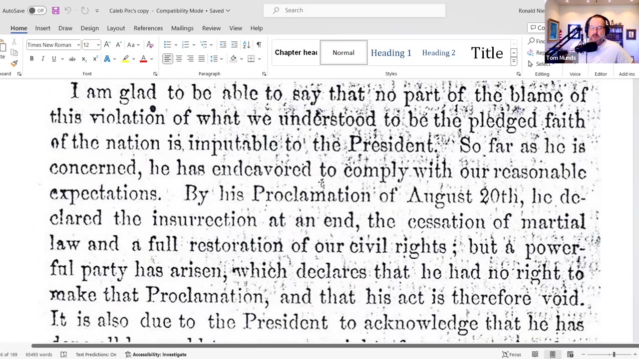 6. The History of Federal Lands- pg 21-22 The Power of Congress over the Territories