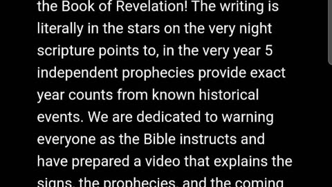 Urgent- October 09 2024. Could Tonight Be The Night. Video Backs The Event With Bible Verses.