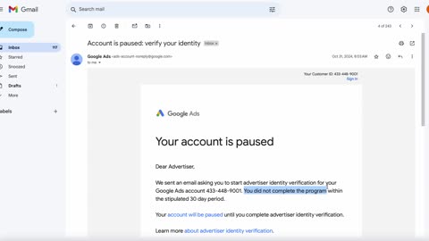 G-Mail Google Violates Its Own Terms Of Service Google Disables McMan Ads Account