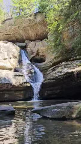 Hocking Hills Waterfall