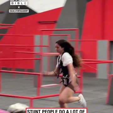 Stuntwoman Training 💪