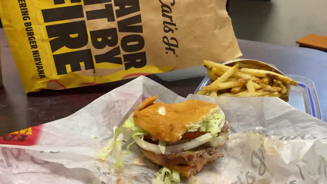 Carl’s Jr. For lunch