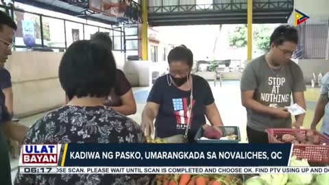 Kadiwa ng Pasko, umarangkada sa Novaliches, QC