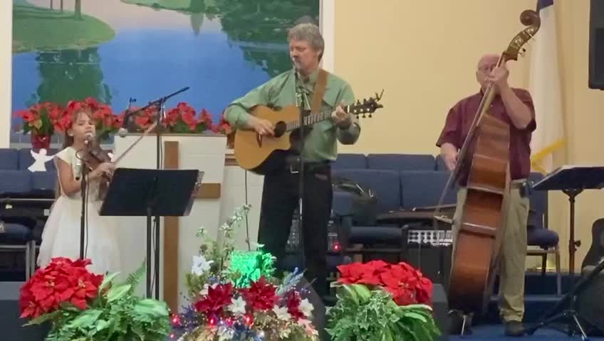 Joy to the World - Ayres of Promise w/ 8 year old Elizabeth Ayres, Dean Johnson, and Jack Metzger