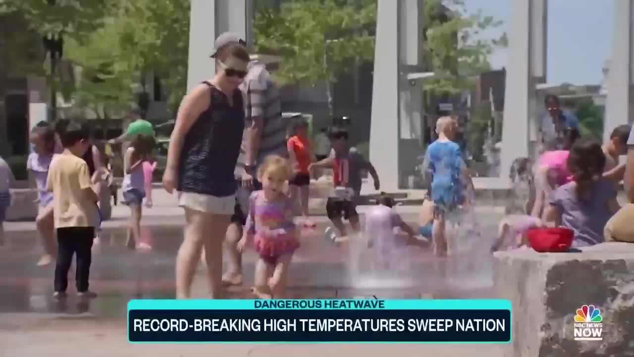 U.S. Faces Dangerous Heat Wave, Record-Breaking Temperatures