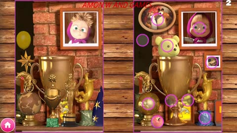 Masha and the Bear. Educational Games. Puzzle games