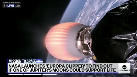 NASA's Europa Clipper launches on mission to explore Jupiter's icy moon