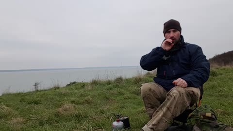 Vlog on top of a cliff over looking the sea. Where am I???