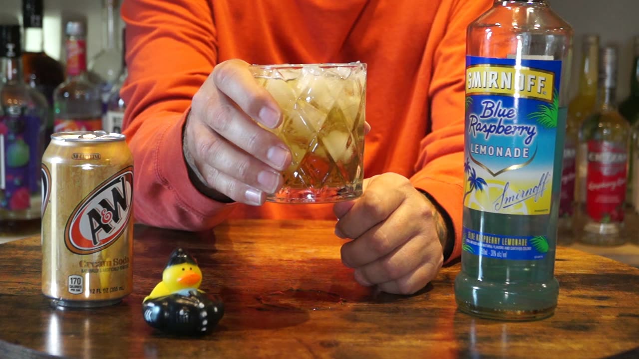 Robert Lauderdale - Smirnoff Blue Raspberry Lemonade Vodka & A&W Cream Soda