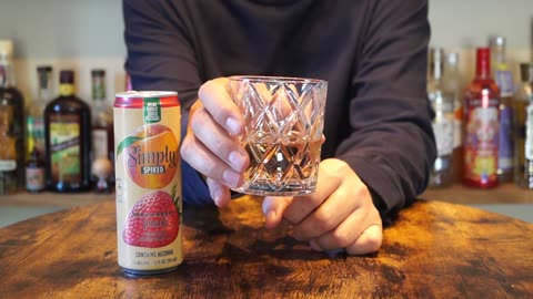 Simply Spiked Strawberry Peach Cocktail Review