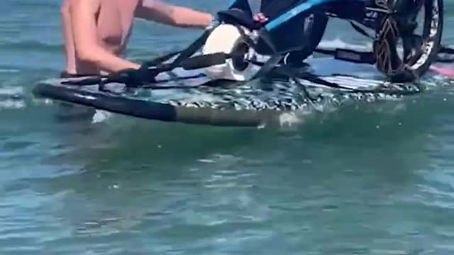 Disabled Boy Learns How To Surf! ❤️