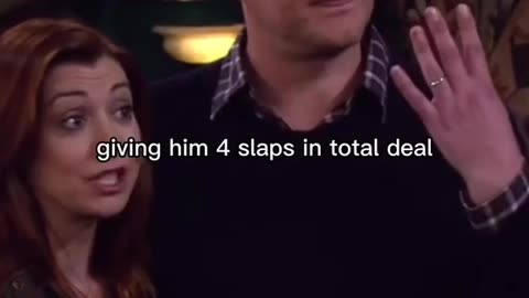 How I met your mother # when Barney trades ducky tie with 3 slaps