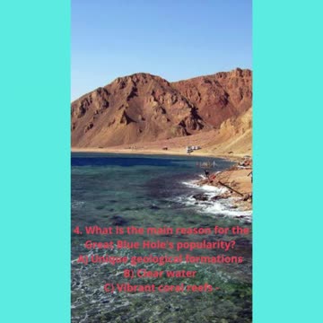 Secrets Beneath the Surface: The Great Blue Hole