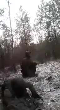 Russians Film Themselves Take a Direct Hit by Ukrainian Artillery