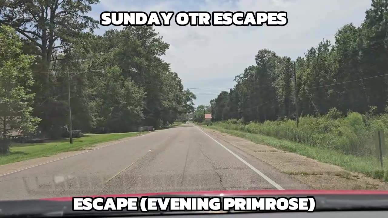 Sunday OTR Escapes - Escape (Evening Primrose)