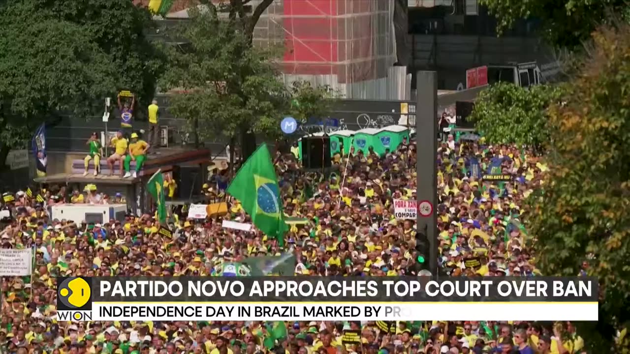 Brazil: X ban drives outraged Bolsonaro supporters to rally for ‘free speech’ | Latest News | WION