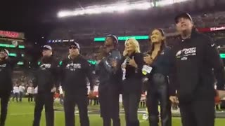 Jill Biden At Philadelphia Eagles Game